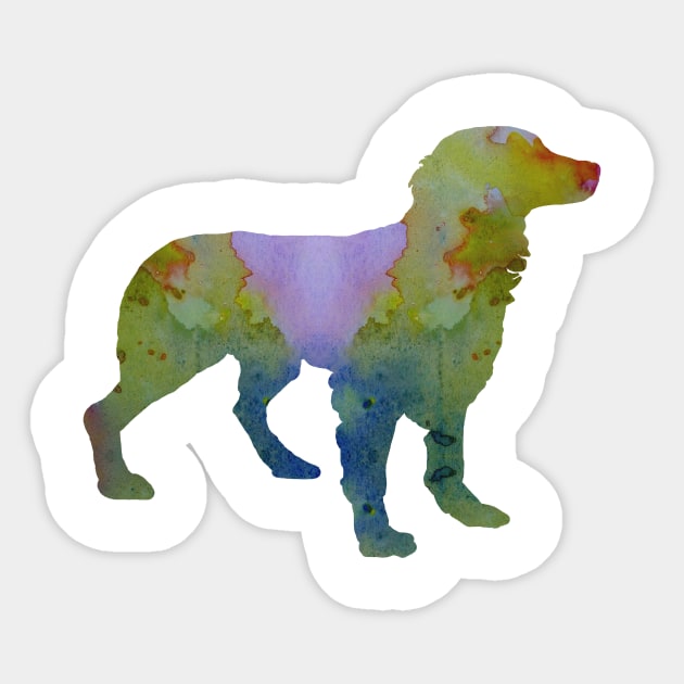 Brittany Spaniel Sticker by BittenByErmines